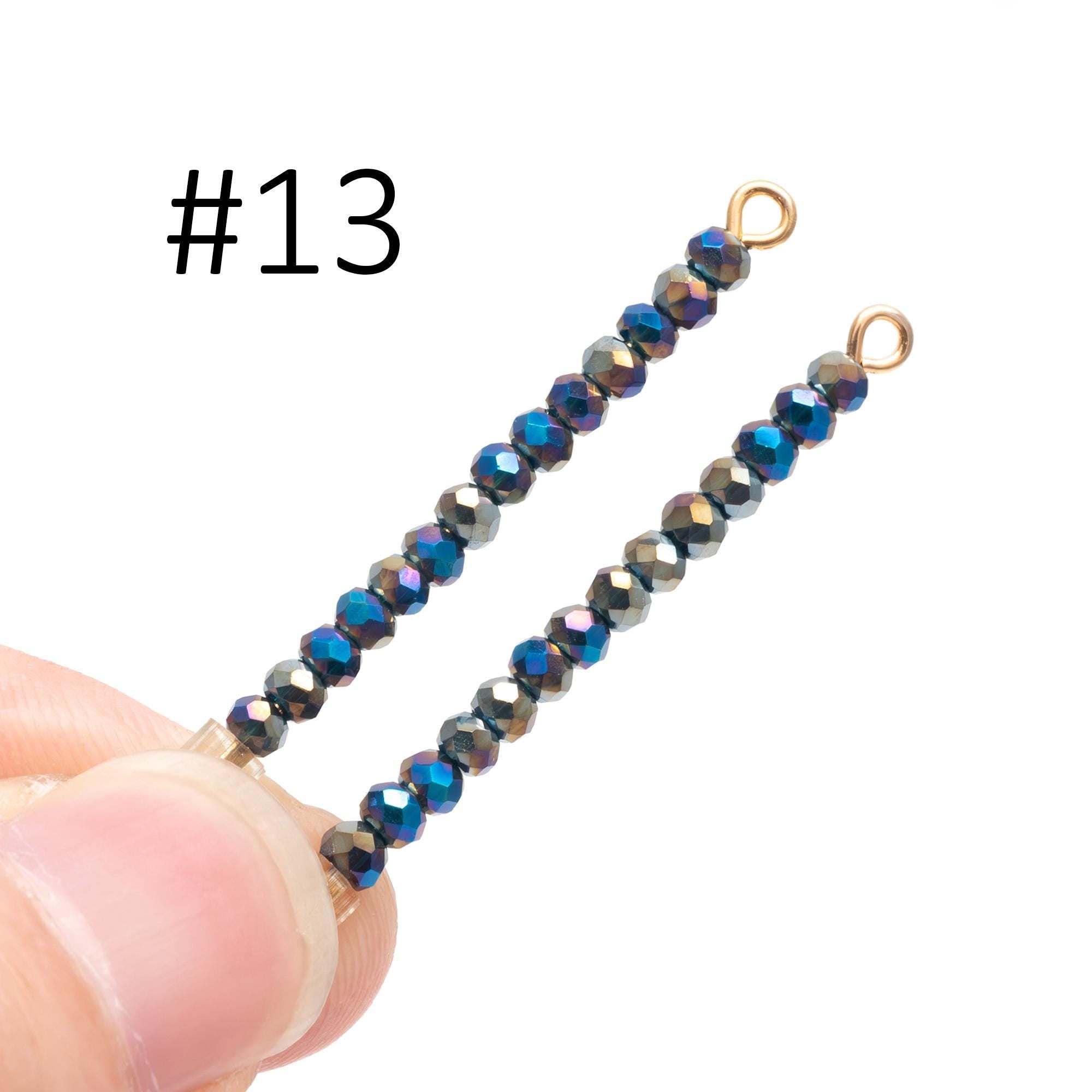 Crystal Glass Rondelle Faceted beads 3mm, You Choose Colors (#BZ99) (A set of 140 beads)